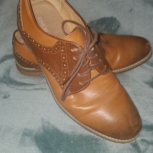 Drexlite Men's Size 10.5 Brown Dress Shoes